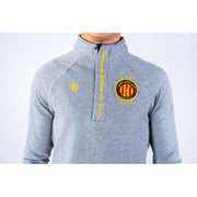 ESPERANCE SPORTIVE DE TUNIS 1/2 ZIP JOGGER IN GREY/BLACK