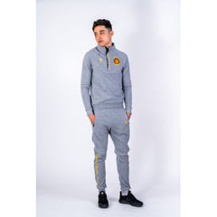 ESPERANCE SPORTIVE DE TUNIS 1/2 ZIP JOGGER IN GREY/BLACK