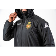 ESPERANCE SPORTIVE DE TUNIS K-WAY STAFF KAPPA BLACK WATERPROOF