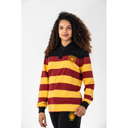 ESPERANCE SPORTIVE DE TUNIS STRIPED POLO IN RED YELLOW AND GREY/RED YELLOW AND BLACK