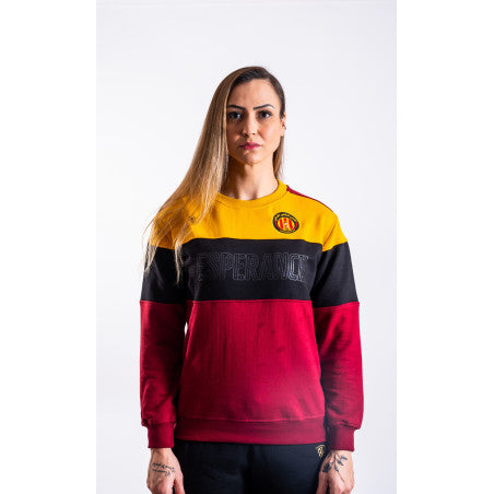 ESPERANCE SPORTIVE DE TUNIS RED/YELLOW/BLACK POCKET SWEATSHIRT