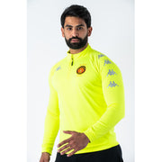 ESPERANCE SPORTIVE DE TUNIS SWEAT-SHIRT KAPPA 1/2 ZIP "FLUO"