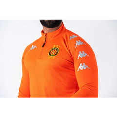 ESPERANCE SPORTIVE DE TUNIS SWEAT-SHIRT KAPPA 1/2 ZIP "FLUO"