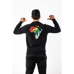 ESPERANCE SPORTIVE DE TUNIS BLACK SWEATSHIRT WITH AFRICA MAP