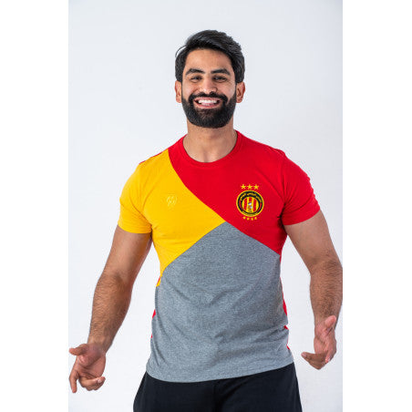 ESPÉRANCE SPORTIVE DE TUNIS DIAGONAL PATTERNS T-SHIRT